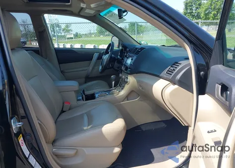 2013 Toyota Highlander Se V6 из США, поврежденный, VIN 5TDBK3EH4DS189449